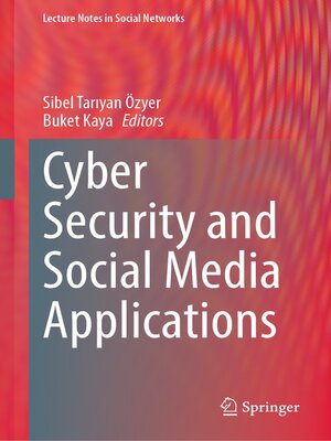 cover image of Cyber Security and Social Media Applications